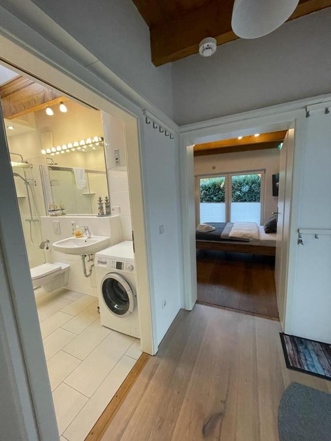 Ferienwohnung Im Stadtzentrum Von Bernau - Komfortable Wohnung Mit 2 Zimmern, Bad, Spuelmaschine, Waschmaschine, Komplette Kueche, Wlan, Terrasse, Ruhige Lage Bernau bei Berlin Luaran gambar